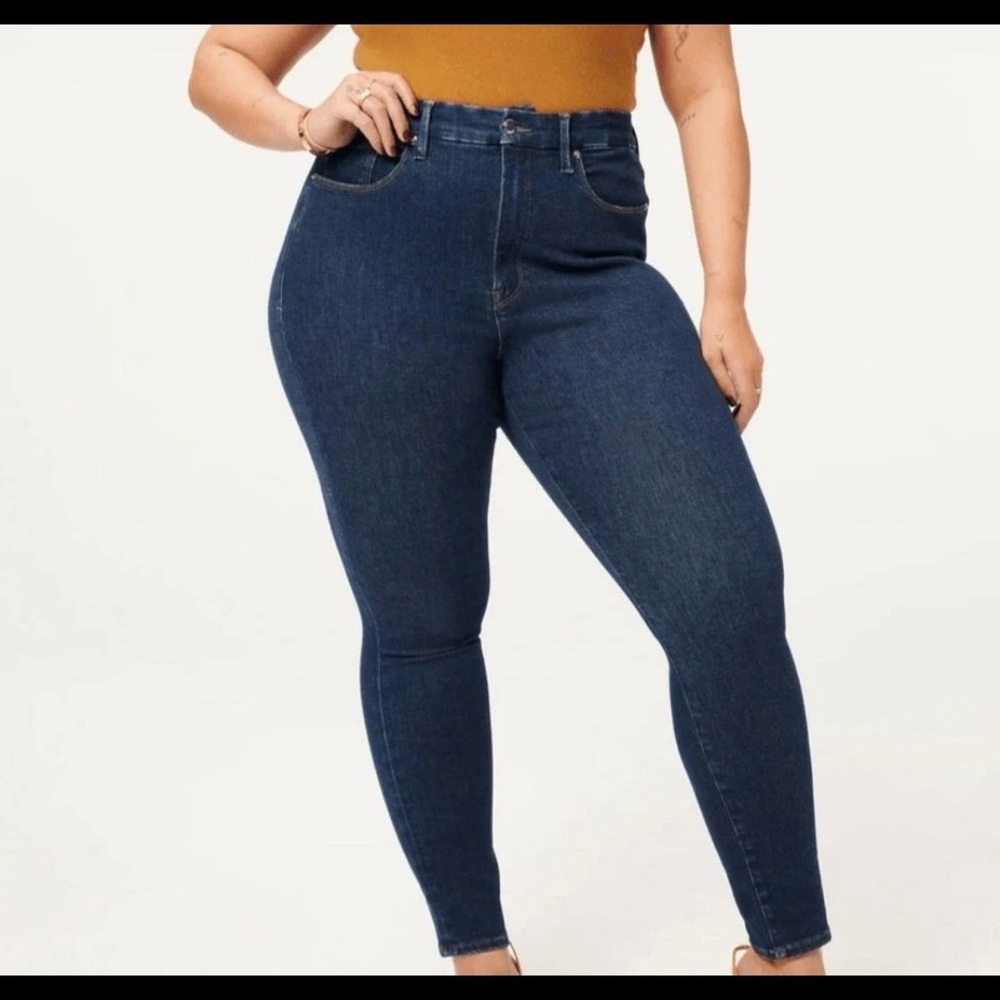 Good American Plus Size Always Fits Good Waist Skinny Jean 28-32 NWT